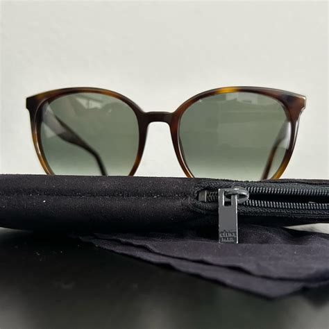 celine thin mary cl 41068 s|CELINE Thin Mary Sunglasses CL 41068/S Black .